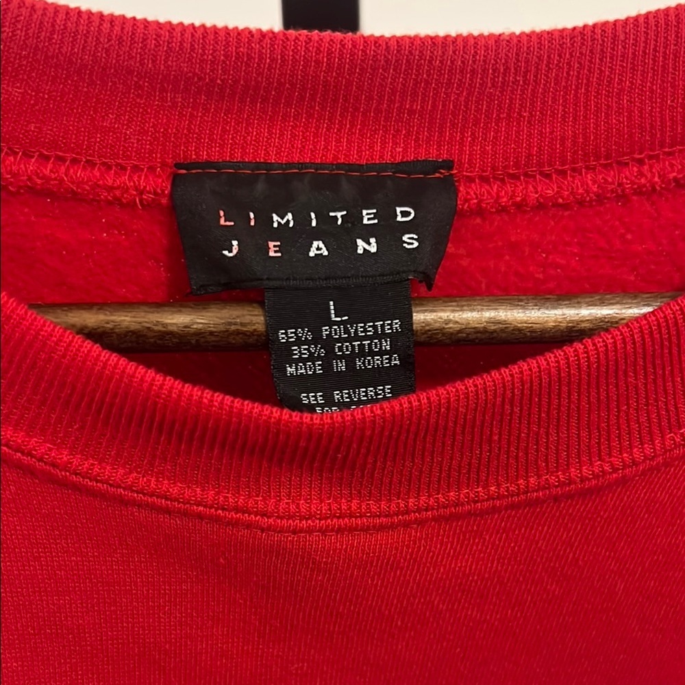 Vintage “The Limited '95" Crewneck Sweatshirt, Mens Large - Picture 2 of 9